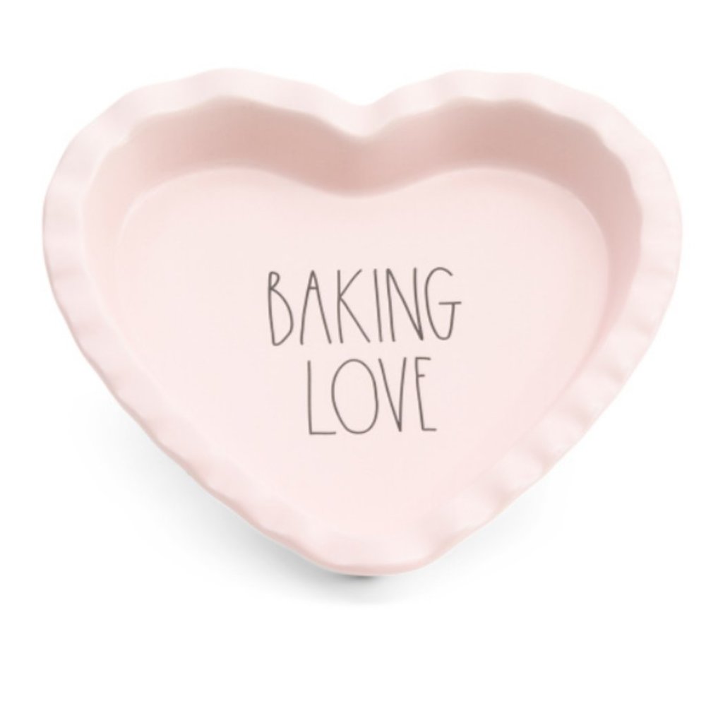 RAE DUNN Baking Love Heart Baker